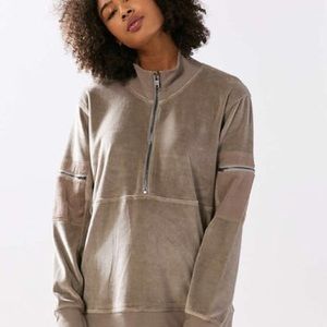 Urban outfitters velour pullover